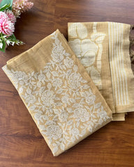 T109 Jute Silk Unstitched Salwar Suits