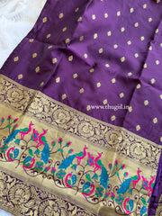 T502 Shoba (Violet ) - Kurta Set