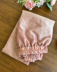 T167 Rose Gold Soft Silk Kurta Set