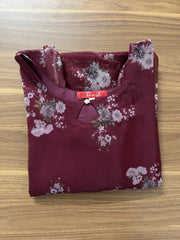 AS164 Organza Kurta