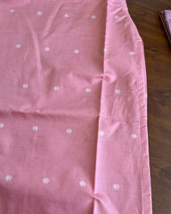 T164 Pastel Pink Butter Silk Kurta