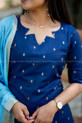 T530 Shalini - Kurta Set (Top-Dupatta)