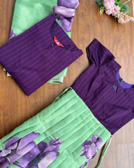 Mini01 Royal Vines Frock