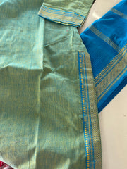 AS044 Cotton Kurta Set ( Top Pant Dupatta)