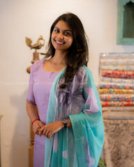T350 Ritu - Kurta Set (Top-Dupatta)