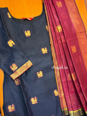 T522 Padmini (Navy) - Kurta Set