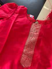 AS064 Soft Silk Kurta Set (Top Dupatta)