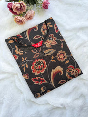 T509 Sarika (Black)- Kurta