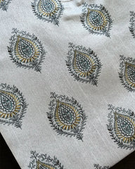 T135 Light grey Silk Kurta