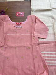 T315 Blush Pink Kurta Set