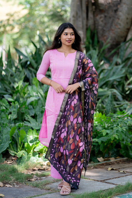 T506 Ridhi ( Pink ) - Kurta Set