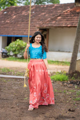 T395 Poorvi - Top & Skirt