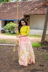 T394 Aarvi - Top & Skirt