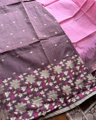 AS122 Royal Rosewood Bloom Kurta Set (Top - Dupatta)