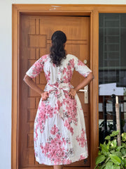 T474 Yuvika (White) - Dress