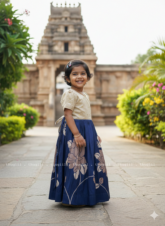 TMini04 Ivory Long Frock