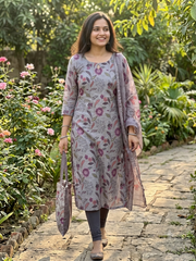 T399 Kanika - Kurta Set (Top-Dupatta)