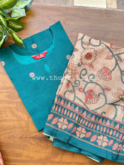 T467 Neela - Kurta Set (Top-Dupatta)