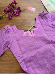 T325 Lavender Meadow Kurta Set (Top-Dupatta)