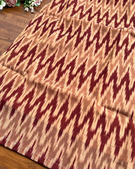 T215 Maroon Chanderi Kurta