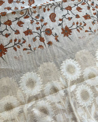 T081 Luxe - Mustard Chanderi Jecard Kurta Set