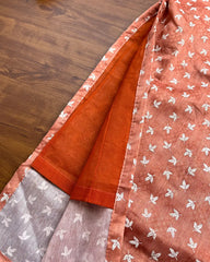 T208 Soft Coral Kurta
