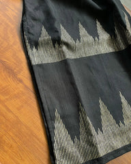 T227 Black Beauty Silk Kurta