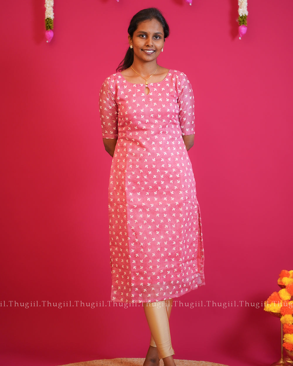 T210 Petal Pink Kurta