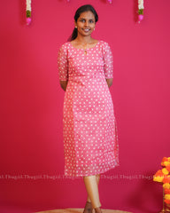 T210 Petal Pink Kurta