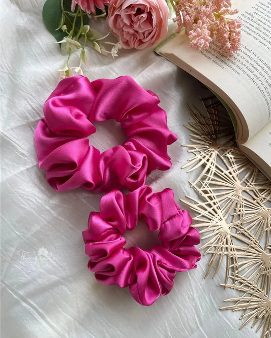 TS8 Satin Scrunchies