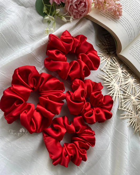 TS19 Satin Scrunchies