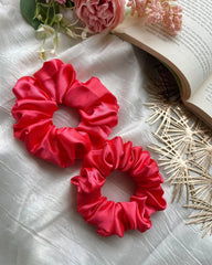 TS15 Satin Scrunchies