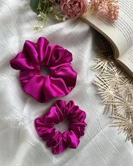 TS18 Satin Scrunchies