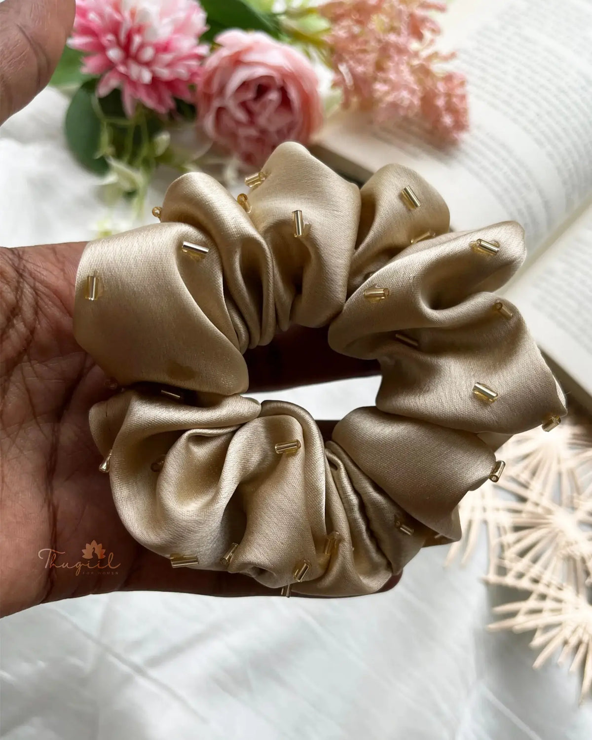 TS21 Satin Scrunchies