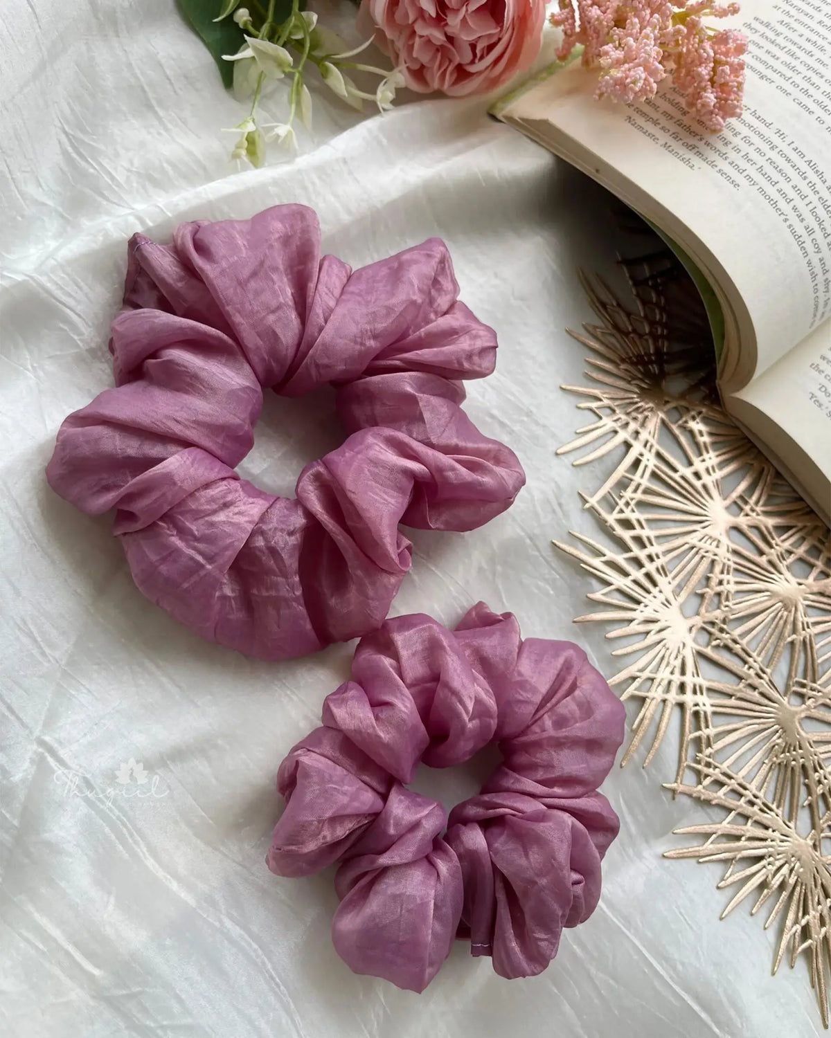 TS5 Satin Scrunchies