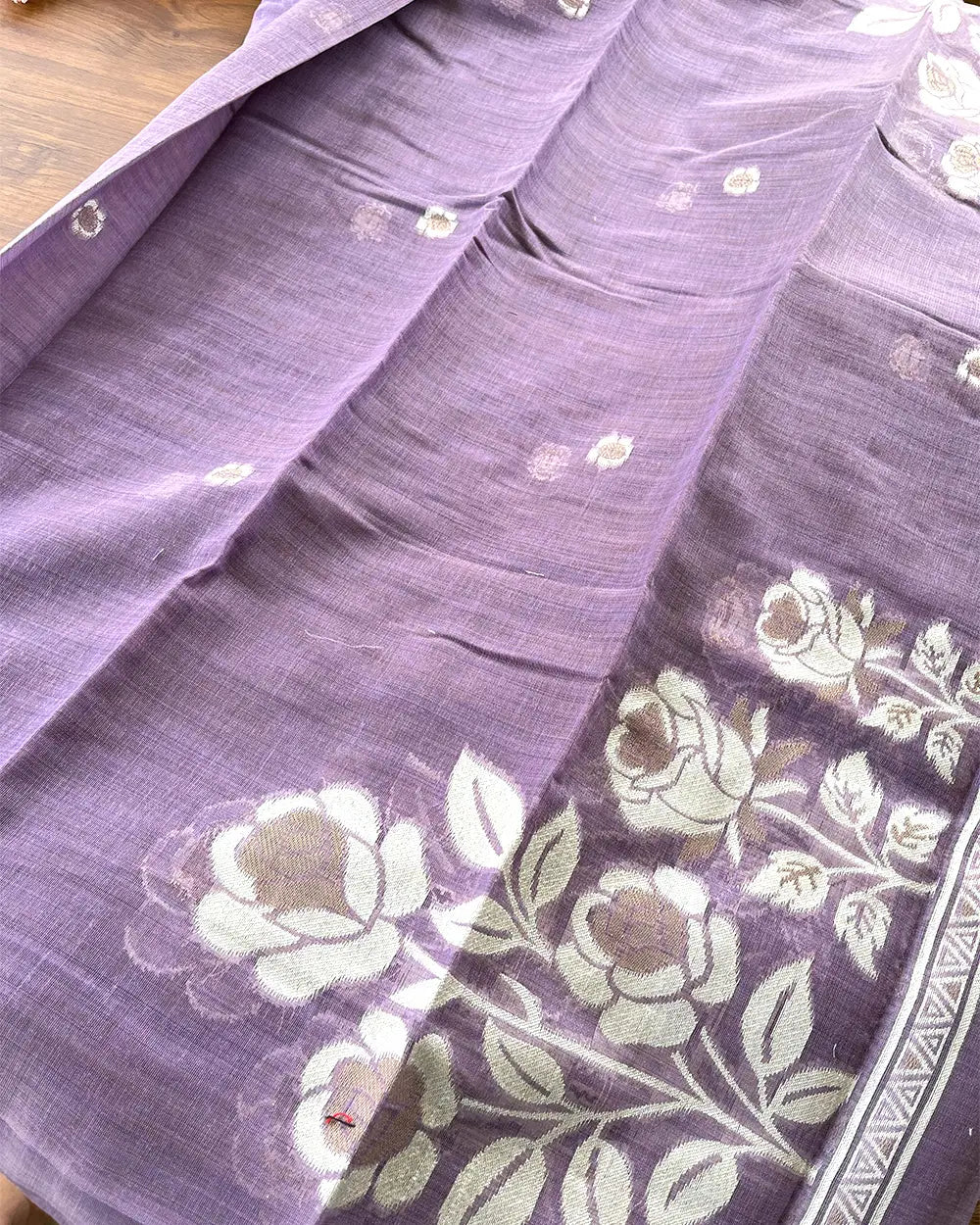 T110 Cotton Silk Unstitched Suit