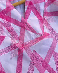 T001 Abstarct Pink Top