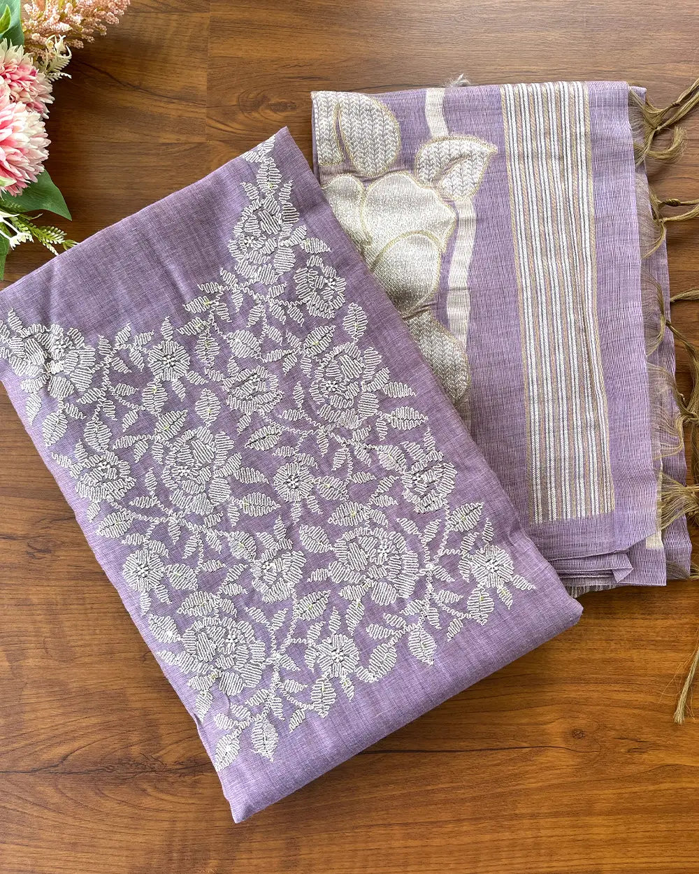 T109 Jute Silk Unstitched Salwar Suits