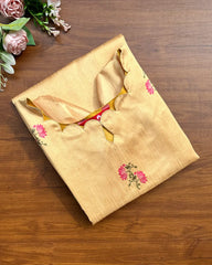 T223 Yellow Pichwai Kurta