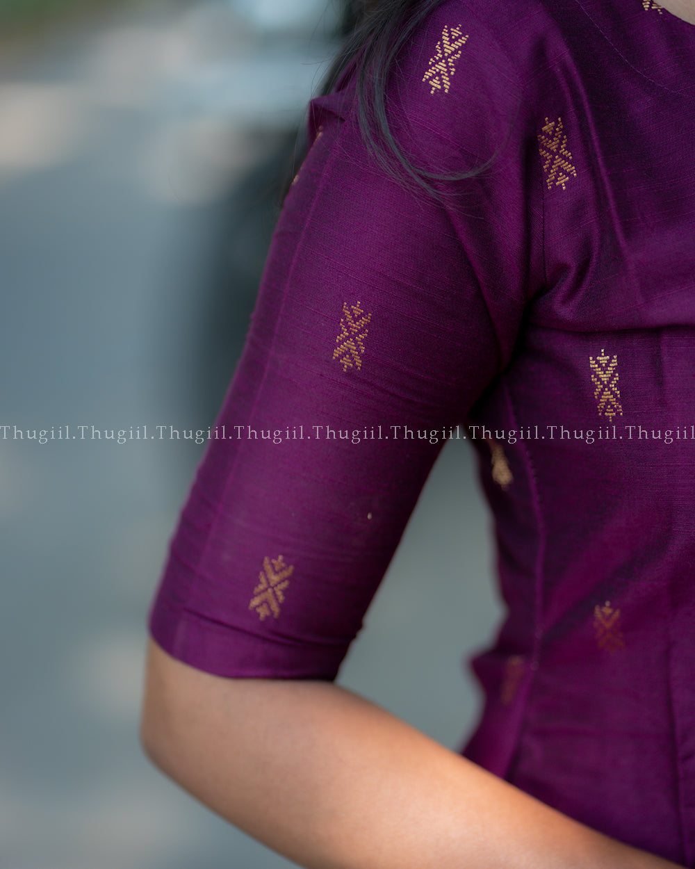 T389 Elakya - Kurta Set (Top - Dupatta)
