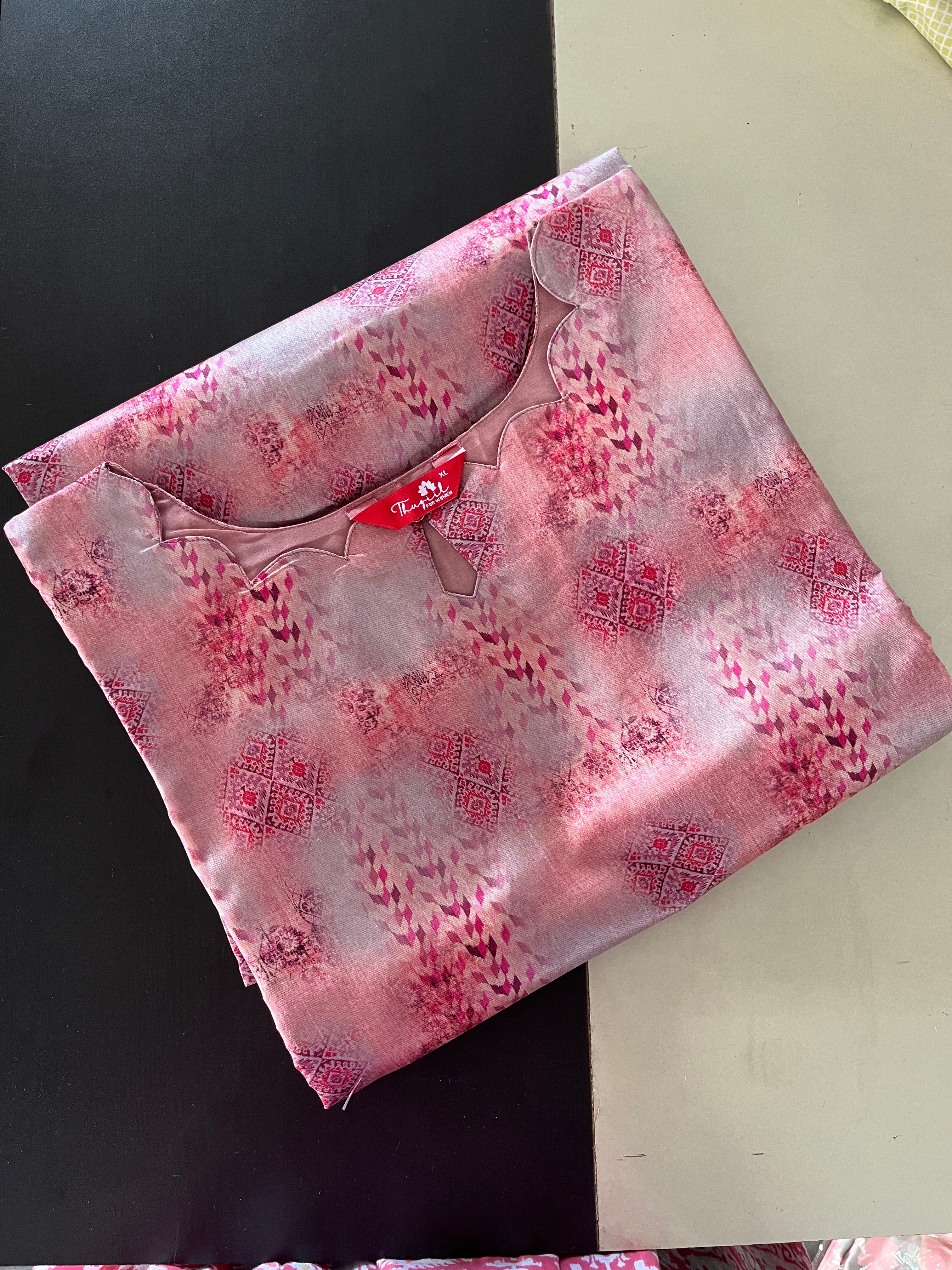 AS071  Silk Kurta
