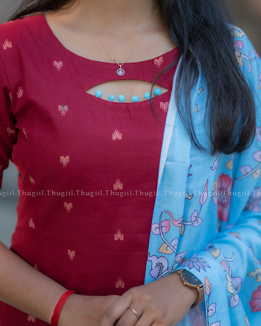 T366 Preeti - 2 in 1 Kurta Set