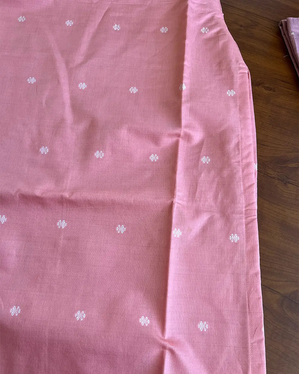 T164 Pastel Pink Butter Silk Kurta