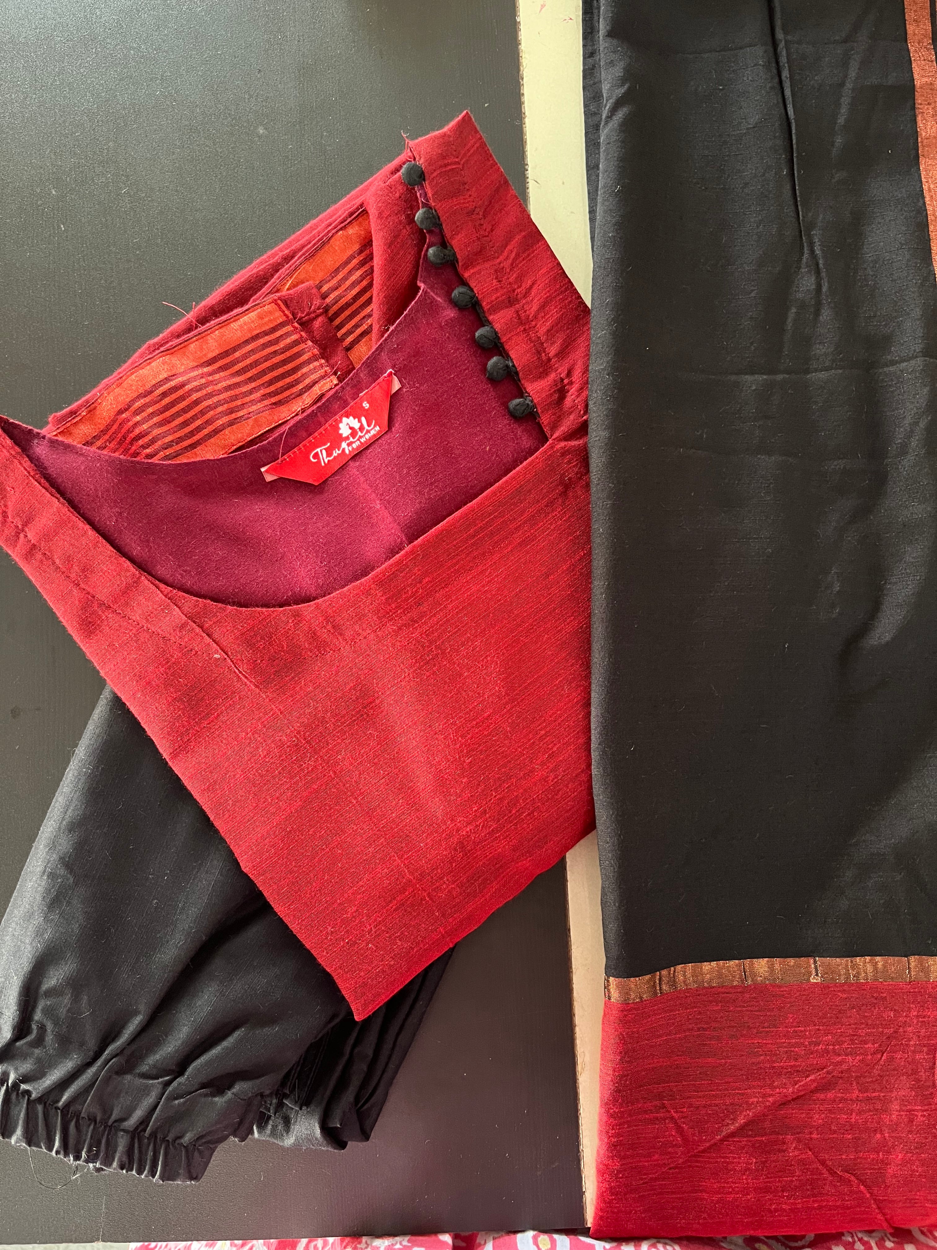 AS087 Silk Kurta Set (Top pant  Dupatta)
