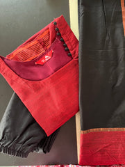 AS087 Silk Kurta Set (Top pant  Dupatta)