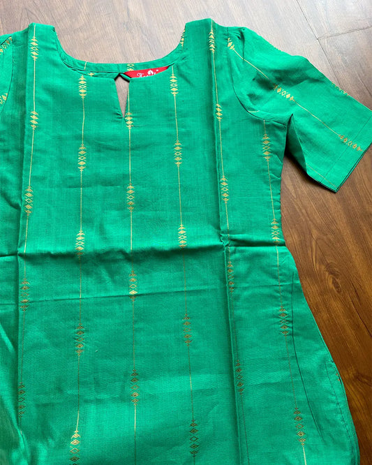 T221 Ready To Dispatch -  Mayura Emerald Kurta Set