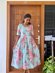T476 Yuvika (Blue) - Dress