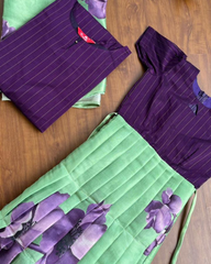 Mini01 Royal Vines Frock