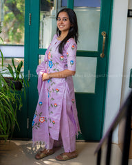 T367 Malar - Kurta Set