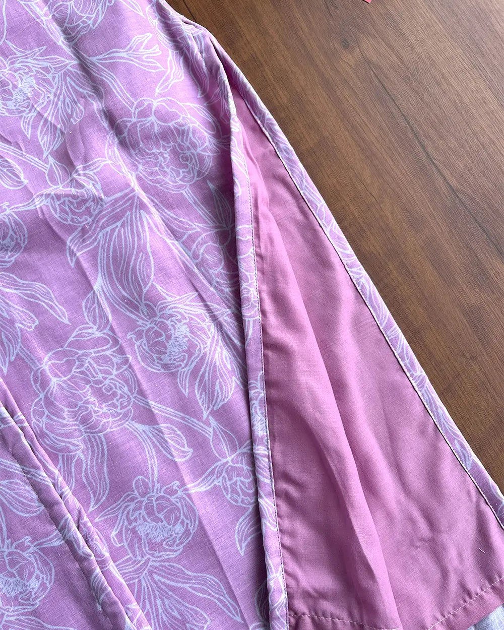 T161 Gulabi Pink Soft Cotton Kurta